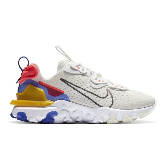 NIKE NSW React Vision Running Shoes White Astronomy Blue Womens Size US 7 UK 4.5 - Picture 1 of 11